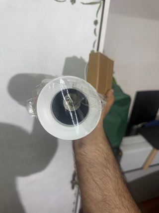 Lote de 6 lamparas de techo de aluminio cónicas