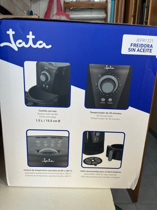 Freidora de aire Jata 1,5L sin estrenar