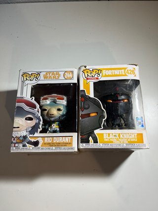 Funko Pop! Star Wars Rio Durant 244 y Fortnite Bla