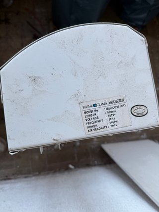 Soplador de aire PTC Air Curtain