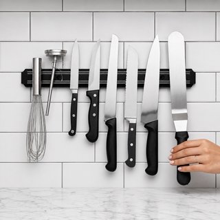 Supporto magnetico per coltelli