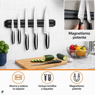 Supporto magnetico per coltelli