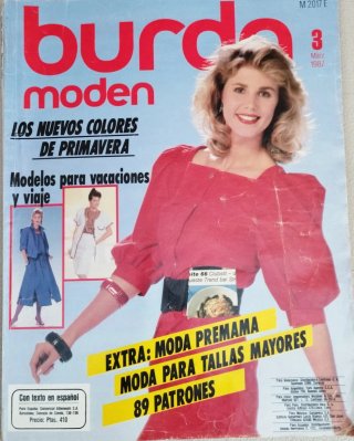 Revista Burda de 1987