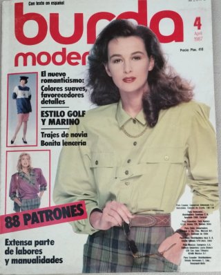 Revista Burda de 1987
