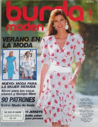 Revista Burda de 1987