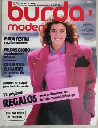 Revista Burda de 1987