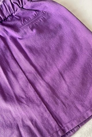 Falda Teria Yabar vaquera morada