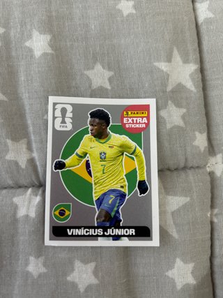 Cromo Extra Sticker Vinicius Junior Panini