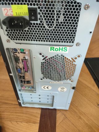 PC Desktop Asus HDD 250GB LG Optical Drive