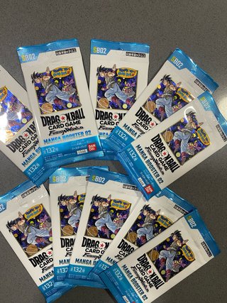 Sobres Dragon Ball Card Game Manga Booster 02