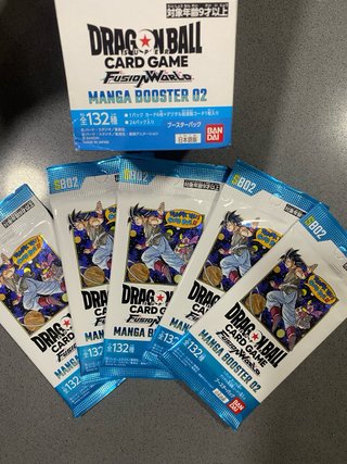 Sobres Dragon Ball Card Game Manga Booster 02