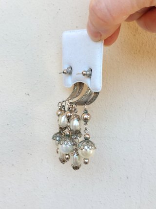 Orecchini vintage perle