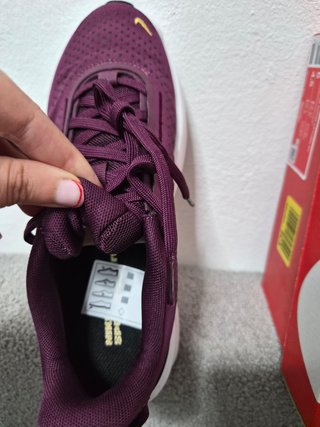 Zapatillas Nike Air Max Moradas Blancas