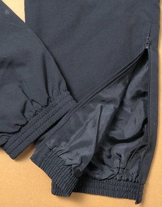 Pantalon Chandal Adidas Negro Recto Cremallera Y2K