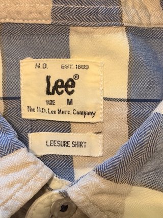 Camicia a quadri Lee uomo