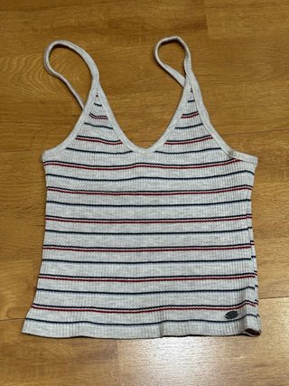 Camiseta de tirantes a rayas