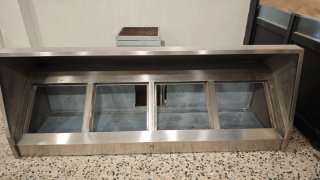 Campana extractora con motor