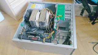 Torre HP Z400 Gris/Plata con Radeon RX 570 OC 8Gb