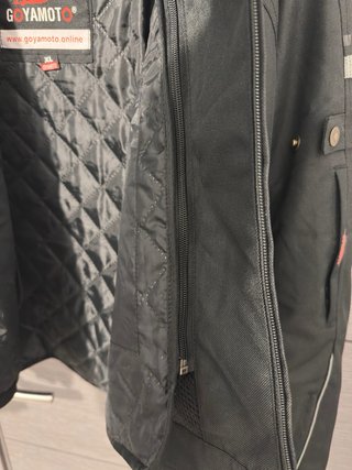 Chaqueta moto unisex con protección homologadas