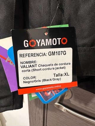 Chaqueta moto unisex con protección homologadas