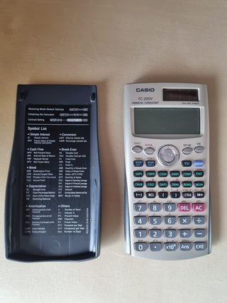 Calculadora Financiera Casio FC-200V