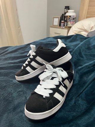 Adidas Campus Zapatillas Negras y Blancas