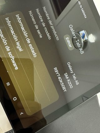 Samsung Galaxy Tab A8 32GB Negro