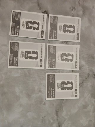 5 Cromos Mundial 2026 Panini escudos