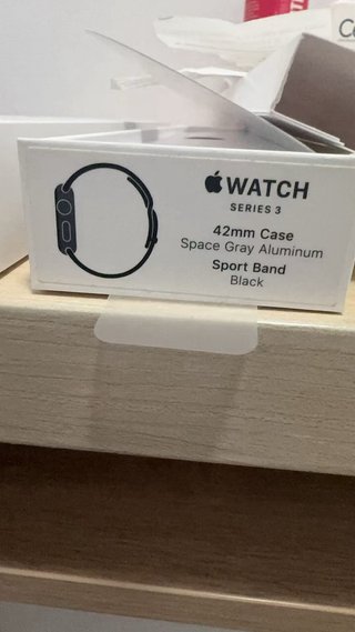 Apple Watch SERIES 3 GPS 42MM Negro
