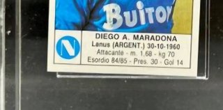 Figurina Diego A. Maradona Calciatori 1985-86