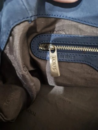 Borsa Tod's blu