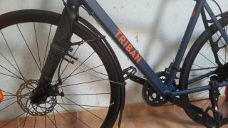 Bicicleta de carretera/urbano Triban RC120 Talla L
