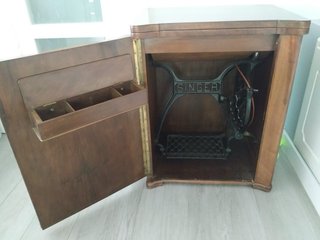 Máquina de coser SINGER restaurada
