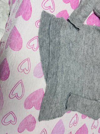 Jersey Zara Gris Talla S