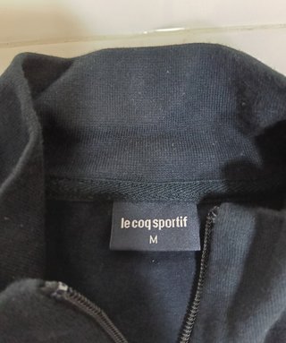 Chaqueta Le Coq Sportif Azul y Roja