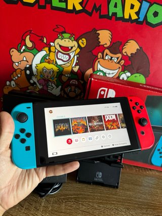 Nintendo Switch Azul y Rojo PERFECTA 10/10
