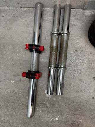Discos y barras de mancuernas