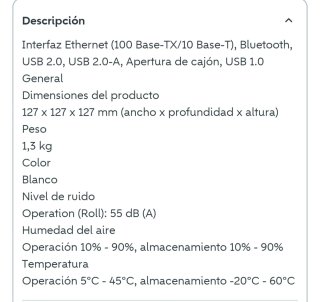 Impresora Fiscal Epson TMM 30II112