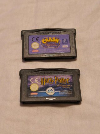 Lote Game Boy Advance: Crash y Harry Potter