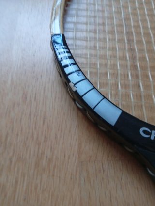 Raqueta Tenis Vintage Rossignol Challenge Madera