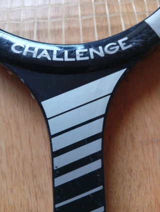 Raqueta Tenis Vintage Rossignol Challenge Madera