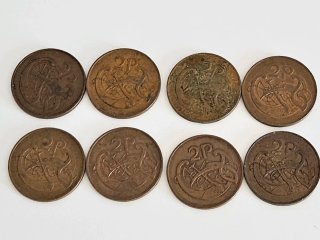 Monedas de Irlanda Cobre Colección