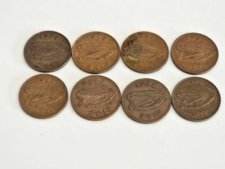 Monedas de Irlanda Cobre Colección