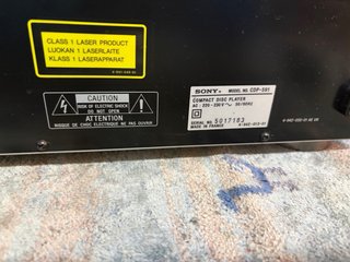 REPRODUCTOR CD SONY CDP591