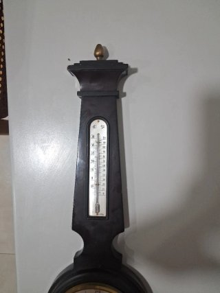 Barómetro y Termómetro Antiguo