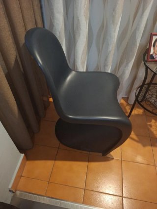 Silla Panton Vitra Negra