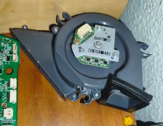 Placa Base y Turbina Conga Cecotec 990 1090