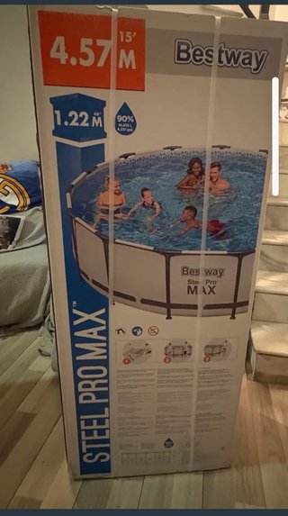 Piscina Bestway Steel Pro MAX 4.57m x 1.22m