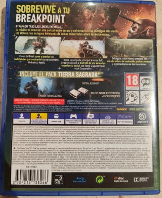 Juego PS4 Ghost Recon Breakpoint