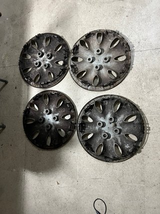 5 Tapacubos Citroën 15 Originales